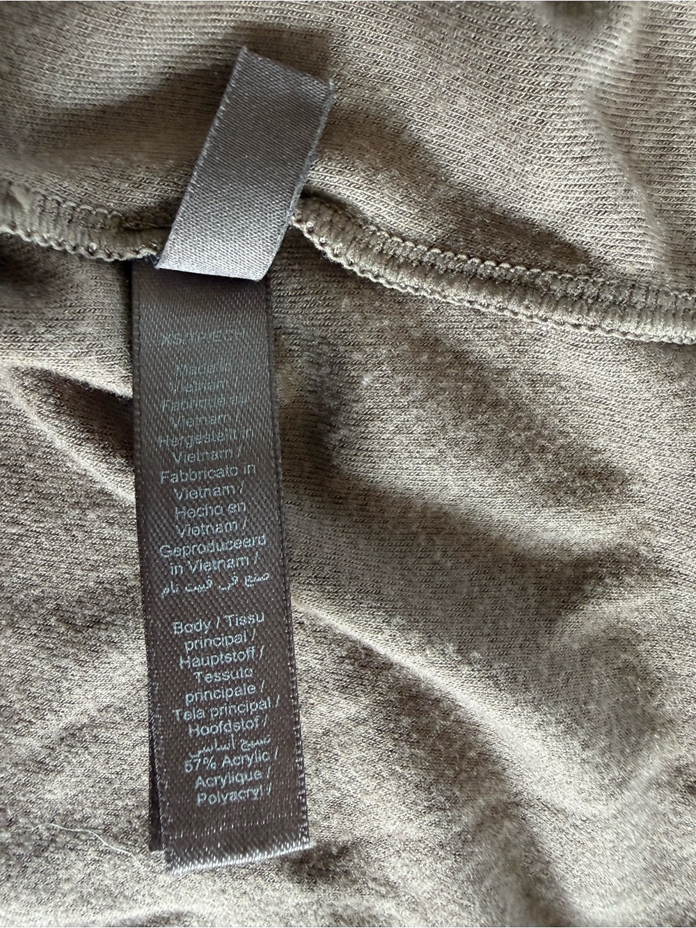 Skims Cloud Zip Front Top Size XS Amethyst - Picture 7 of 7